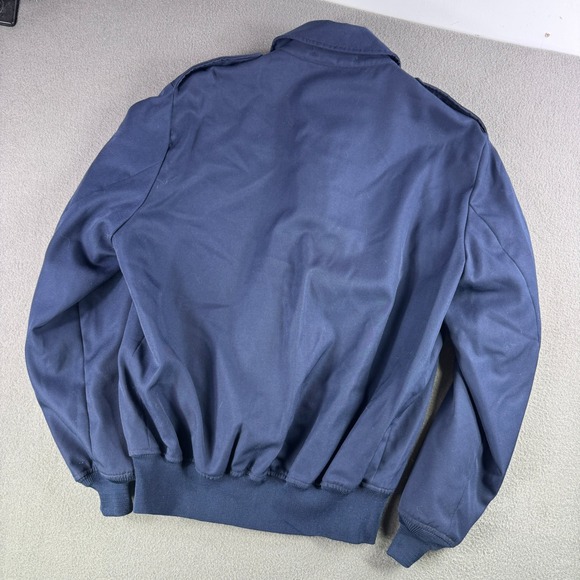 Vintage DSCP Wings Collection Bomber Jacket Men 42L Wool Air Force Pilot - Picture 3 of 9